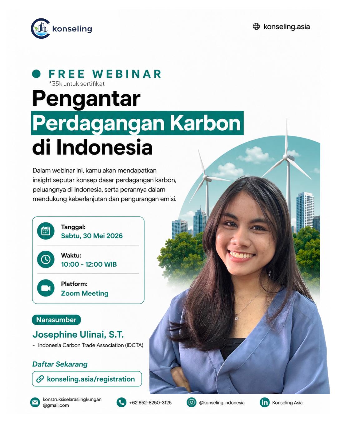 Poster webinar lingkungan